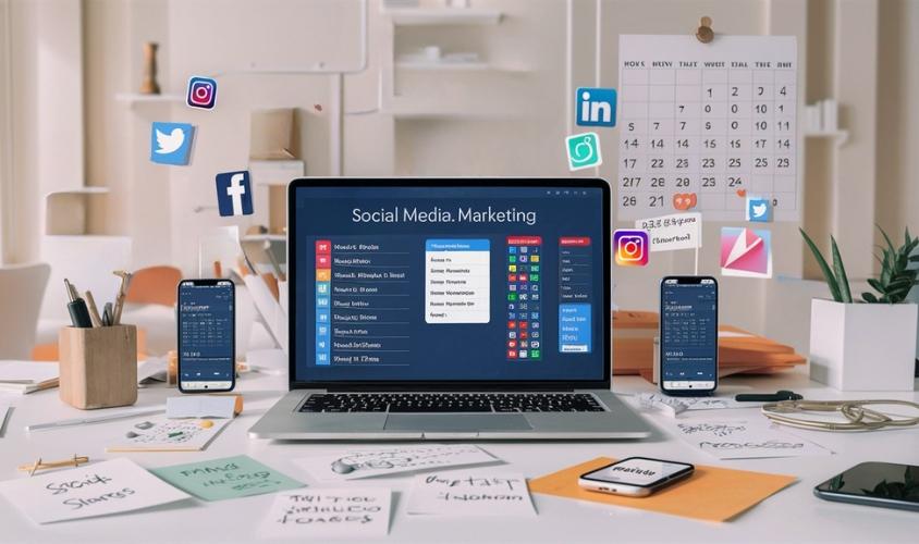 Social media marketing strategy for businesses