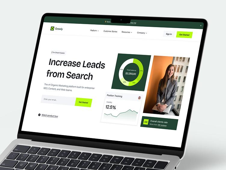 SEO services and search performance analytics